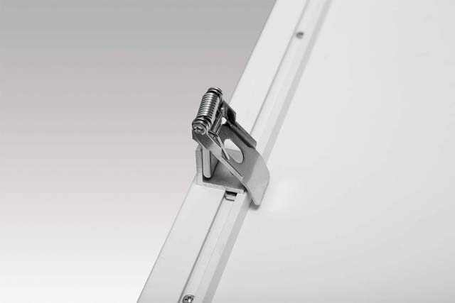 Spring  for fixed ceiling mounting