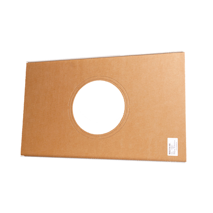 Plate for soft ceilings