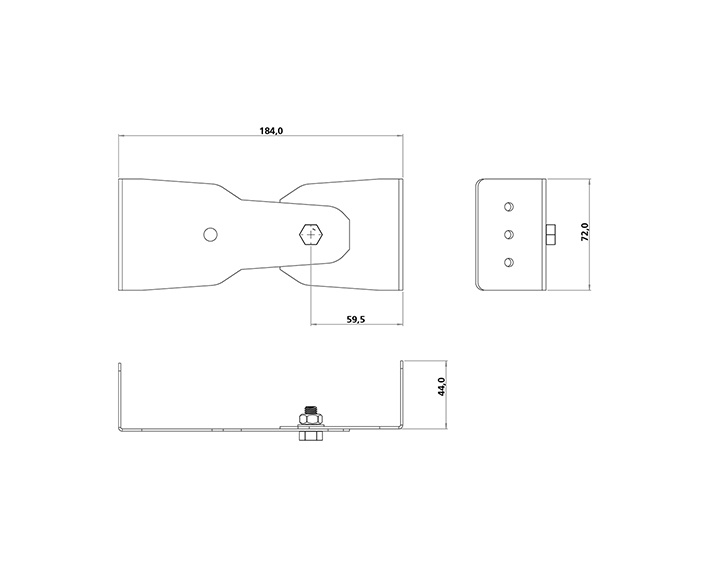 Adjustable bracket (pair)