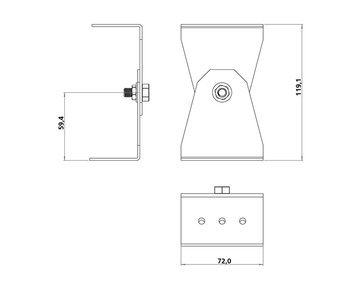 Adjustable bracket (pair)