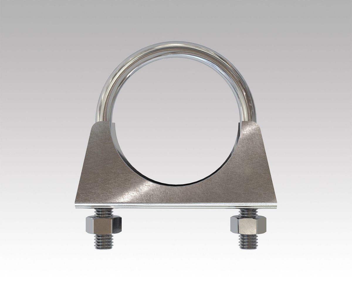  Pipe bracket Sports hall luminaire 58mm Pair