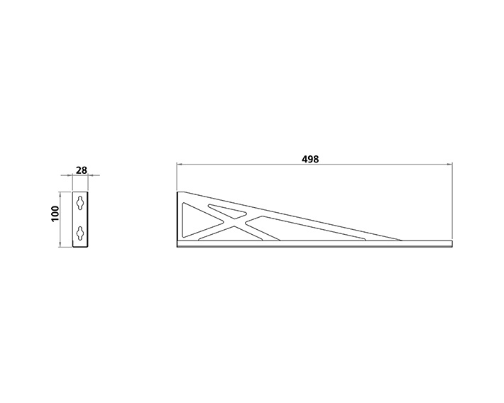 Pair of wallbrackets
